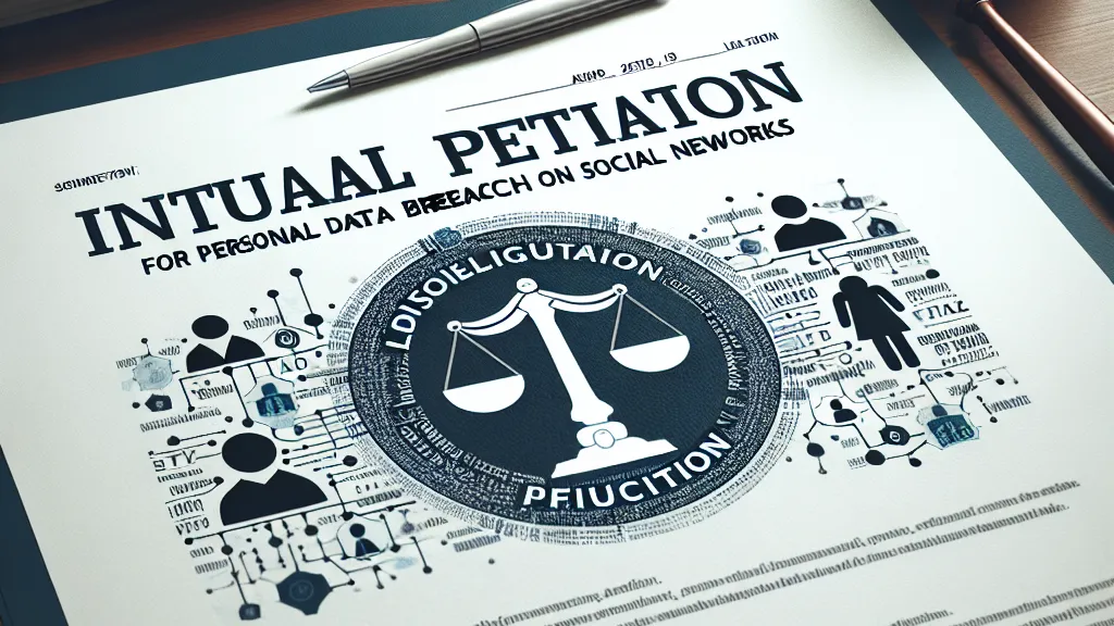 Petição Inicial para Ação de Responsabilidade Civil por Vazamento de Dados Pessoais em Redes Sociais
