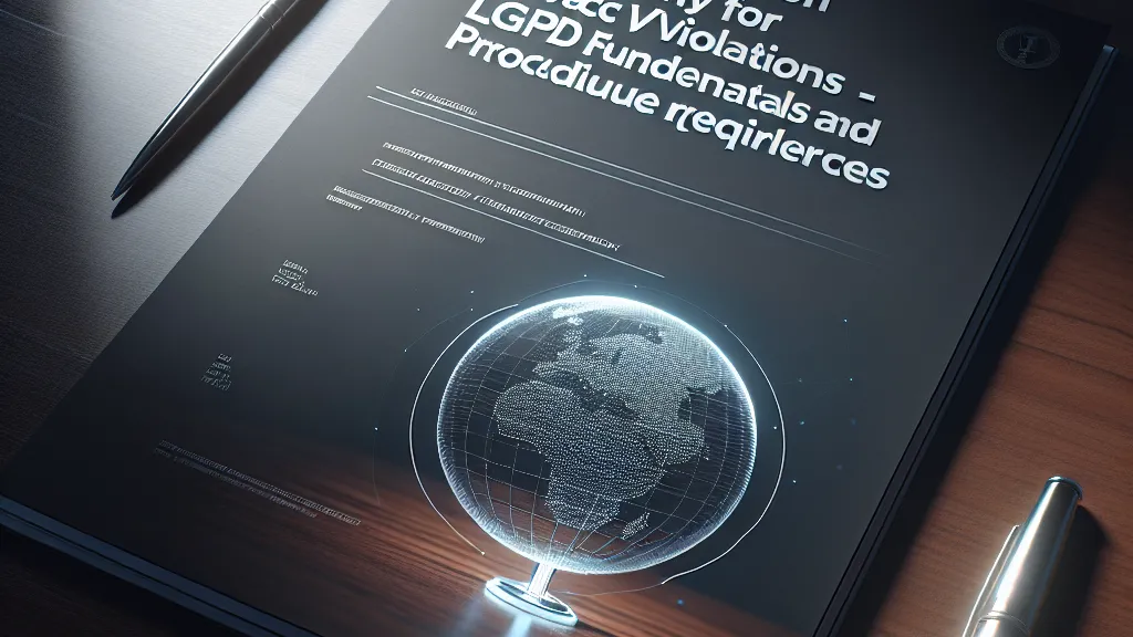 Petição Inicial em Ações Indenizatórias por Violação de Privacidade – Fundamentos LGPD e Requisitos Processuais