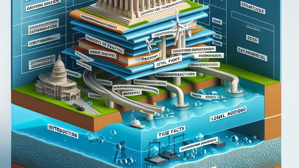 Estruturação Detalhada de Petição Inicial para Ação de Reparação de Danos Ambientais por Contaminação Hídrica – Fundamentos Constitucionais e Legais
